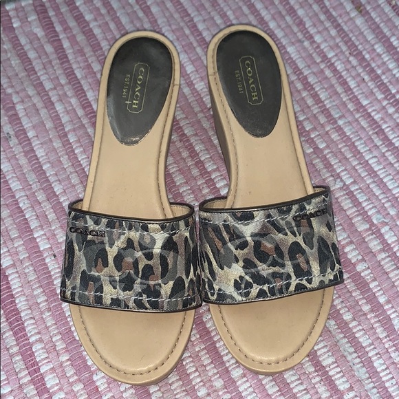 Coach wedges - Picture 1 of 3